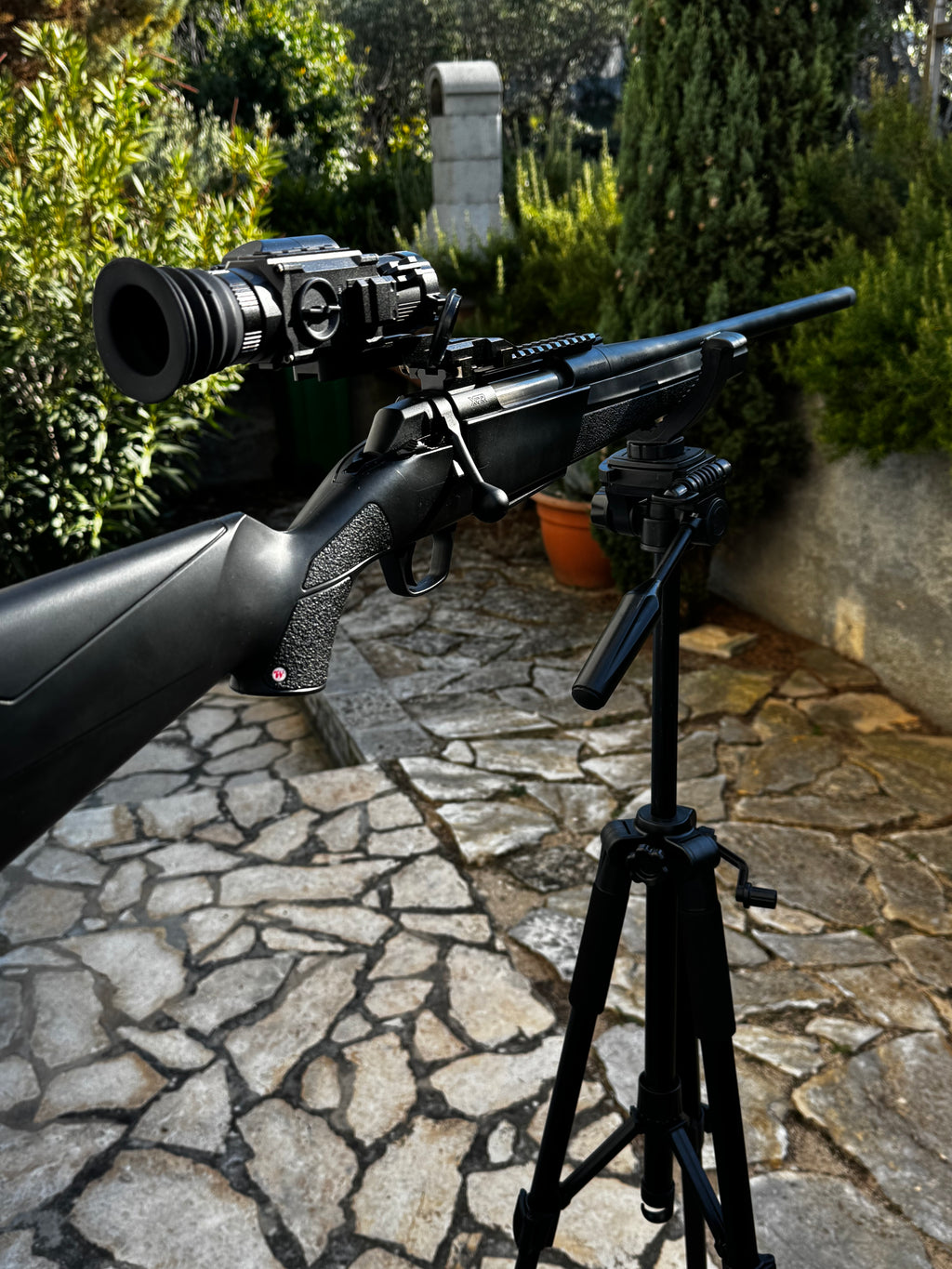 Podesivi Tripod 80 - 180 cm (Gumirani V-Rest ili 1/4" navoj za termalne osmatrače i kamere)