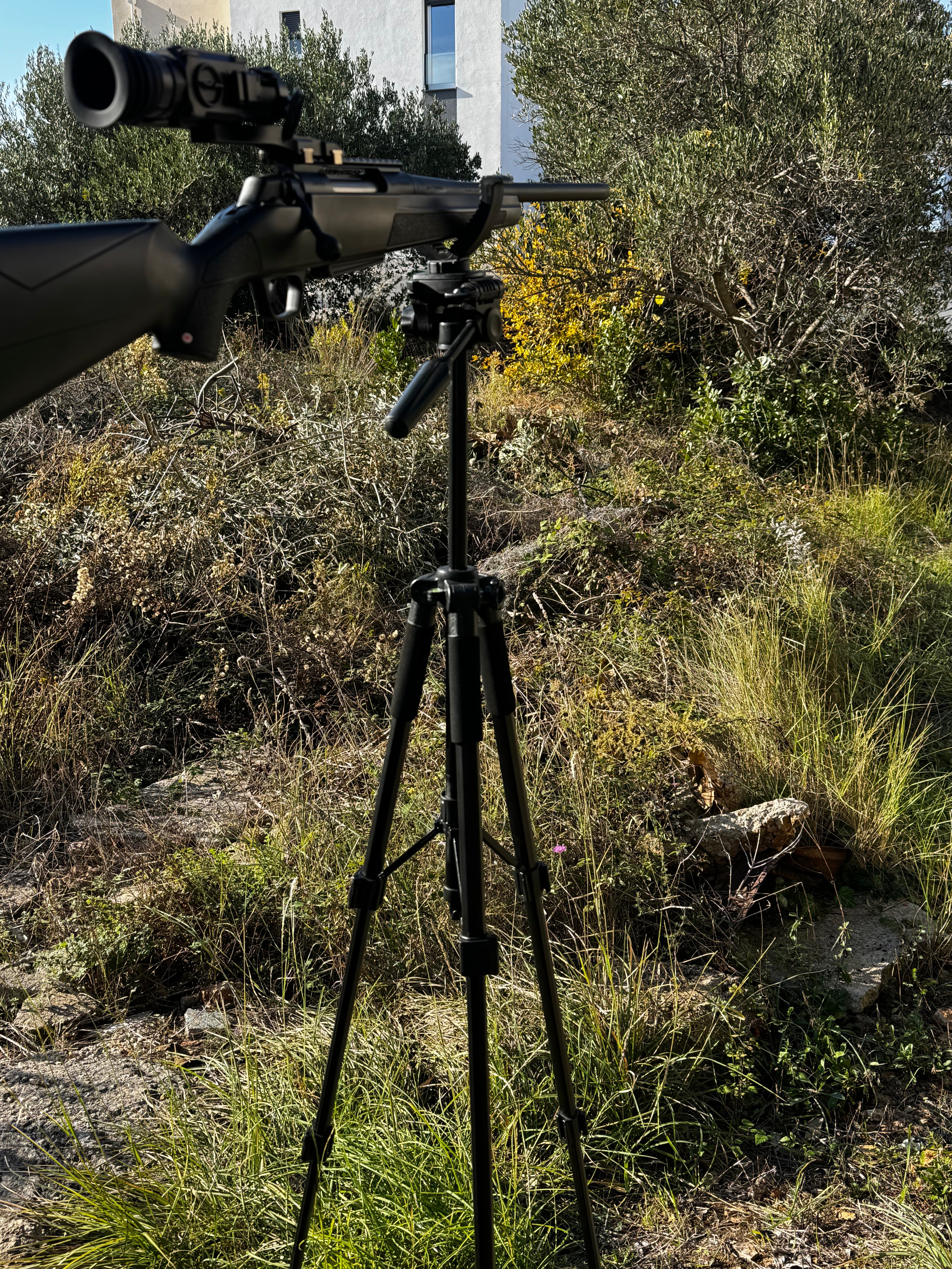 Podesivi Tripod 80 - 180 cm (Gumirani V-Rest ili 1/4" navoj za termalne osmatrače i kamere)