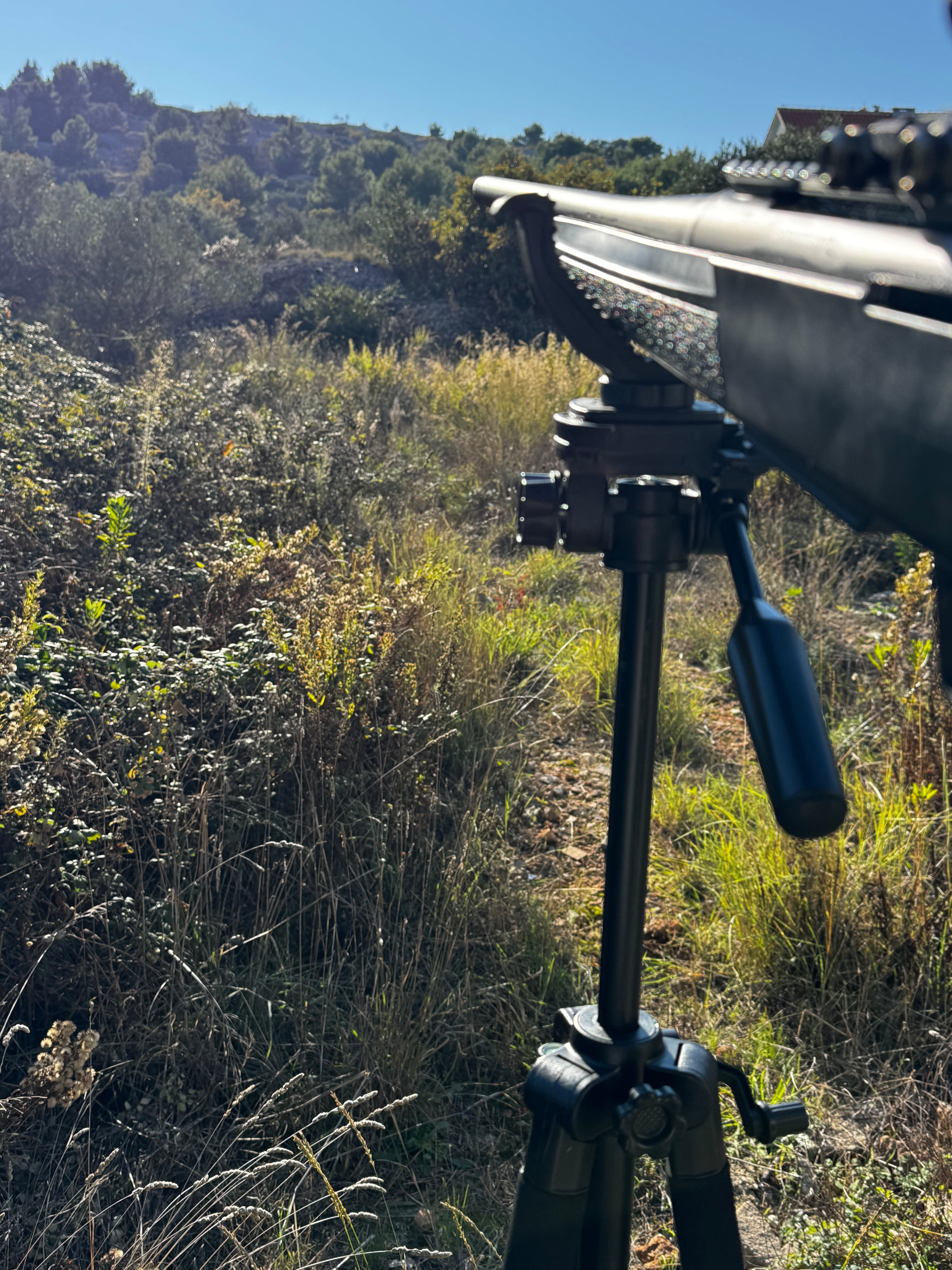 Podesivi Tripod 80 - 180 cm (Gumirani V-Rest ili 1/4" navoj za termalne osmatrače i kamere)