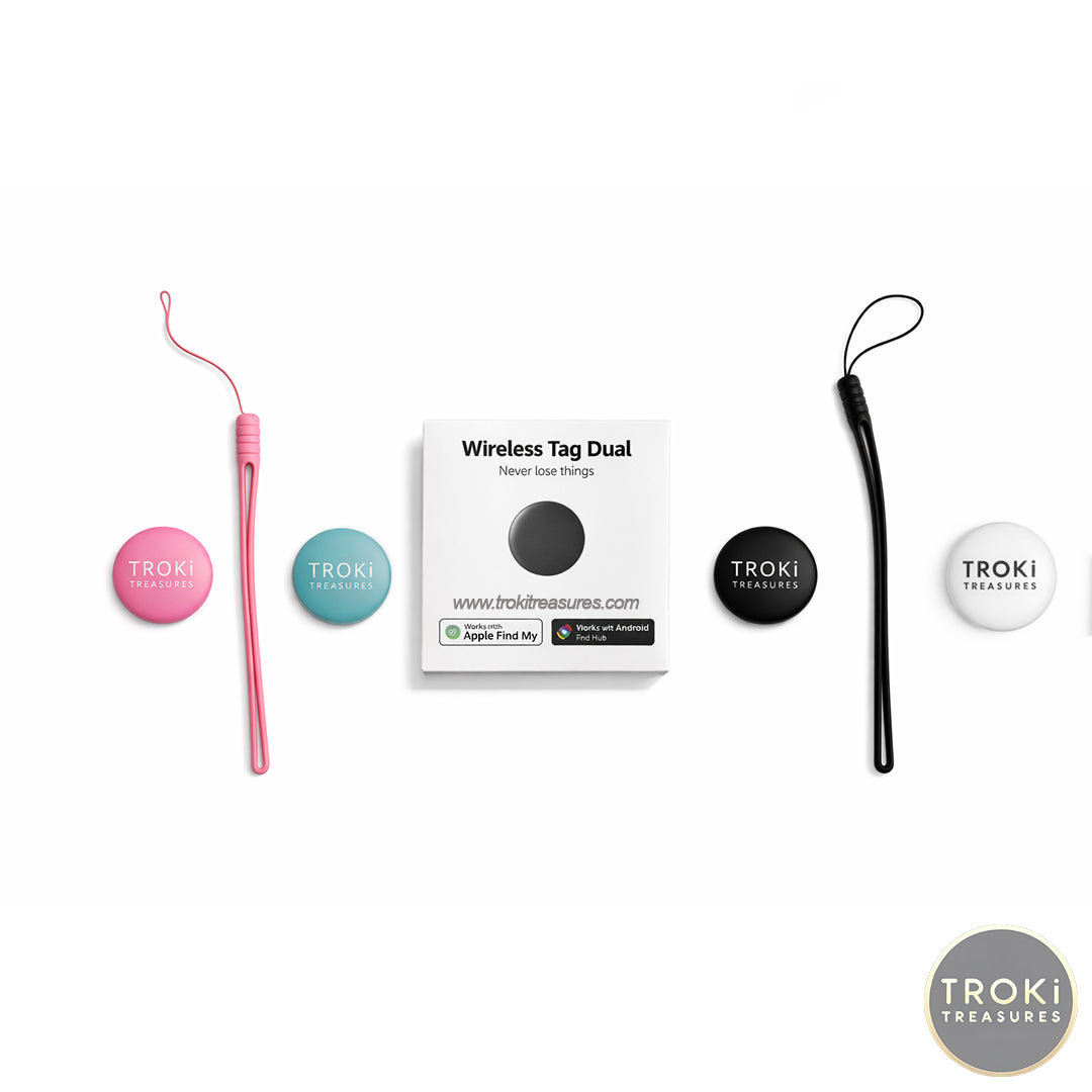 Troki Treasures Wireless Tag Dual System ( IOS & Android )